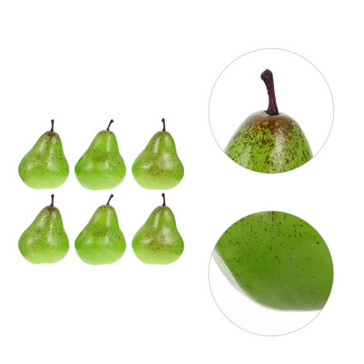 Simulated Sydney Photo Supply Multi-function Pear Decor Decorative Fake Models Adorable Fruit Desktop Mini
