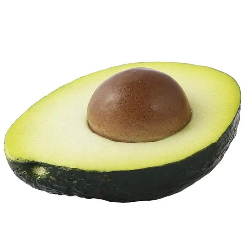 Simulare Rășină Model Fructe Avocado Recuzită Bucătărie Artificială Centrul Comercial Decorare Restaurant Pentru Bebeluși Copii Copii Jucării