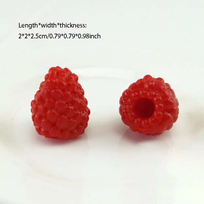 10 vnt tikroviškų dirbtinių vaisių tikroviškų aviečių netikrų augalų fotografijos reikmenys namų dekoravimo priedai