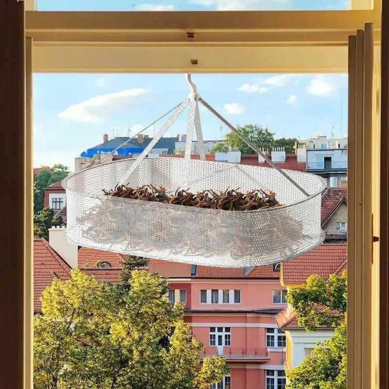 Plokščias džiovinimo stovas Džiovinimo lentynos tinklelis Plokščias megztinio džiovinimas Nešiojamas pakabinamas skalbinių stovas, skirtas marškinėlių maudymosi kostiumėlių megztinio subtilumui