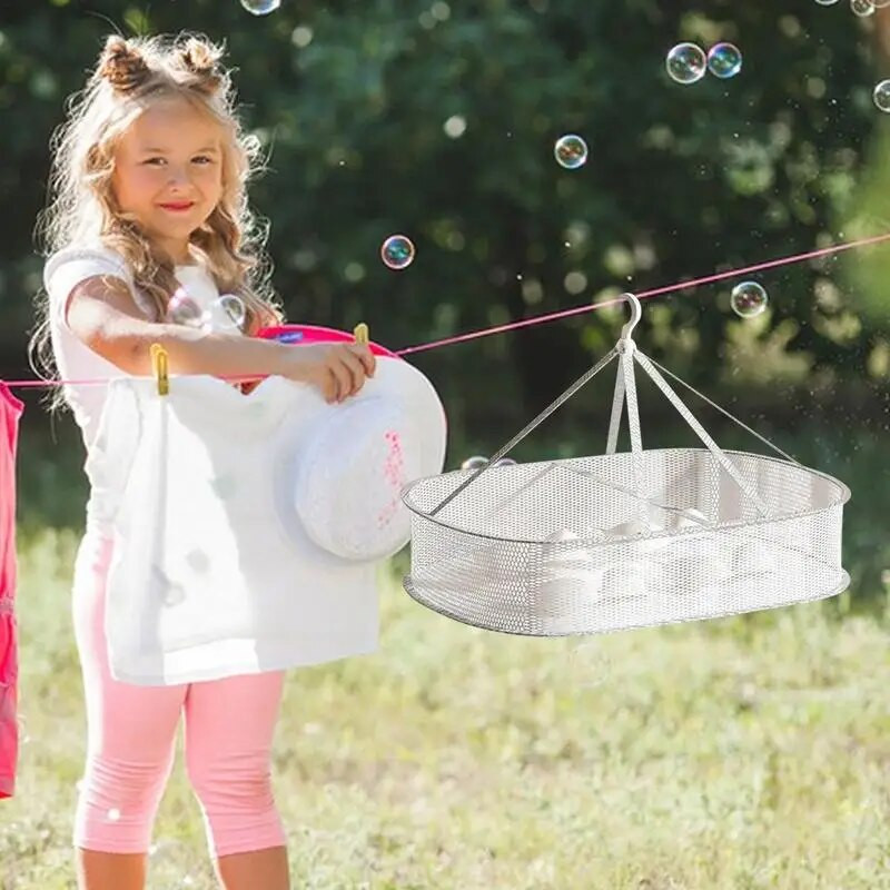 Plokščias džiovinimo stovas Džiovinimo lentynos tinklelis Plokščias megztinio džiovinimas Nešiojamas pakabinamas skalbinių stovas, skirtas marškinėlių maudymosi kostiumėlių megztinio subtilumui