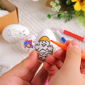 1 σετ/πασχαλινά αυγά Παιδιά ζωγραφισμένα στο χέρι Ζωγραφισμένα στο χέρι με κέλυφος αυγών Παιχνίδι νηπιαγωγείου Μικρό δώρο Δώρο δώρου για τα παιδιά Παιχνίδι παζλ