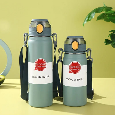 600ML/800ML Termo boca velikog kapaciteta Termos boca od nehrđajućeg čelika Prijenosna vanjska termosica Čaša Čaša Termo