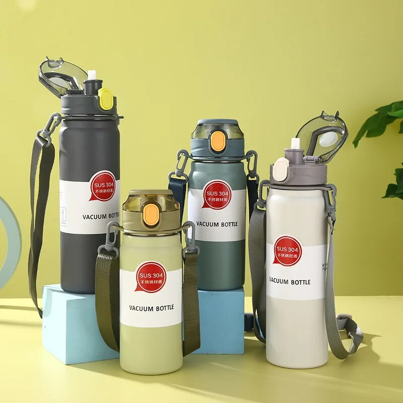 600ML/800ML Termo boca velikog kapaciteta Termos boca od nehrđajućeg čelika Prijenosna vanjska termosica Čaša Čaša Termo