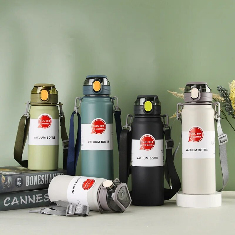 600ML/800ML Termo boca velikog kapaciteta Termos boca od nehrđajućeg čelika Prijenosna vanjska termosica Čaša Čaša Termo