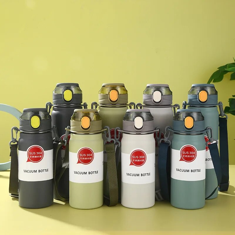 600ML/800ML Termo boca velikog kapaciteta Termos boca od nehrđajućeg čelika Prijenosna vanjska termosica Čaša Čaša Termo