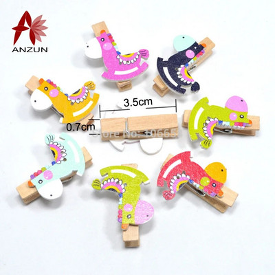 10 komada 7x35 mm prirodne drvene kopče s leptirom za foto-papirne kopče, štipaljke za rublje, zanatske razglednice, drvene kvačice za zidne fotografije za vjenčanje