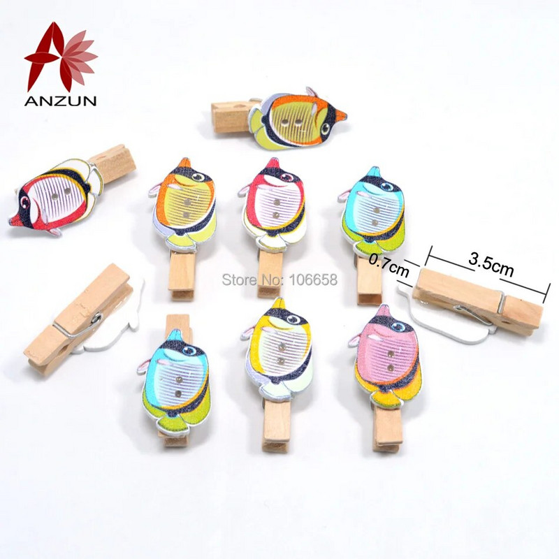 10 komada 7x35 mm prirodne drvene kopče s leptirom za foto-papirne kopče, štipaljke za rublje, zanatske razglednice, drvene kvačice za zidne fotografije za vjenčanje