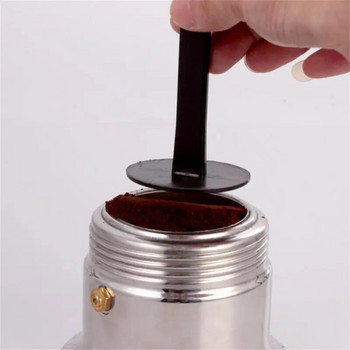 Βάση κουταλιού καφέ Εργαλεία σέσουλα τάμπερ 2 σε 1 Κουτάλι μέτρησης τάμπερ σκόνης καφέ Πλαστικά αξεσουάρ κουζίνας Είδη καφέ