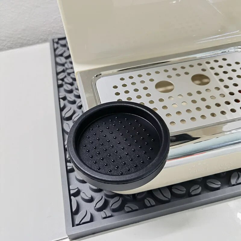 Visokokvalitetna podloga za nabijanje espresso kave promjera 6 cm Silikonska kutna podloga (bez nabijača za kavu)