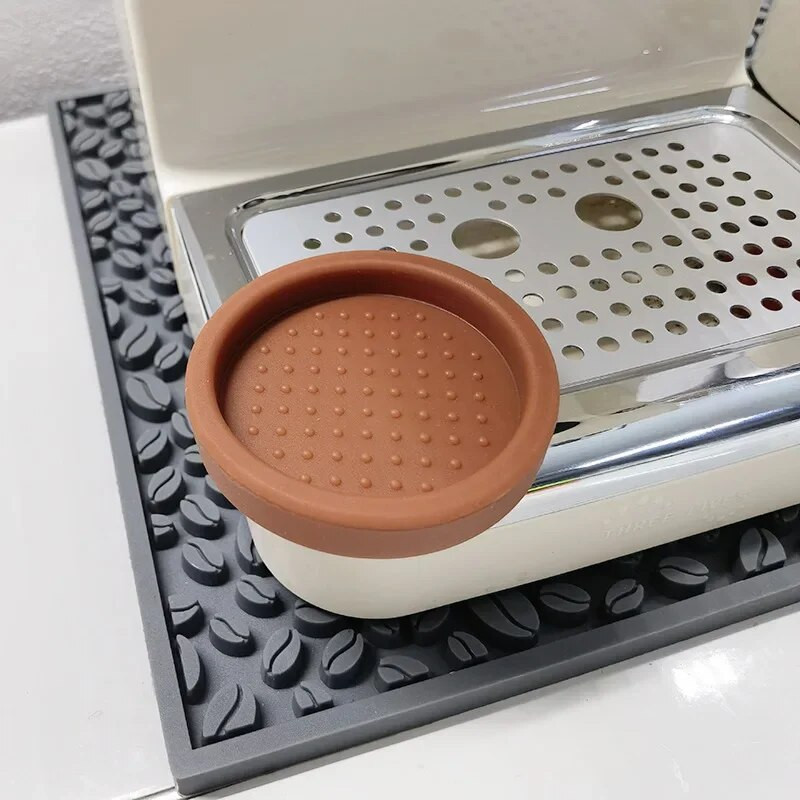 Visokokvalitetna podloga za nabijanje espresso kave promjera 6 cm Silikonska kutna podloga (bez nabijača za kavu)