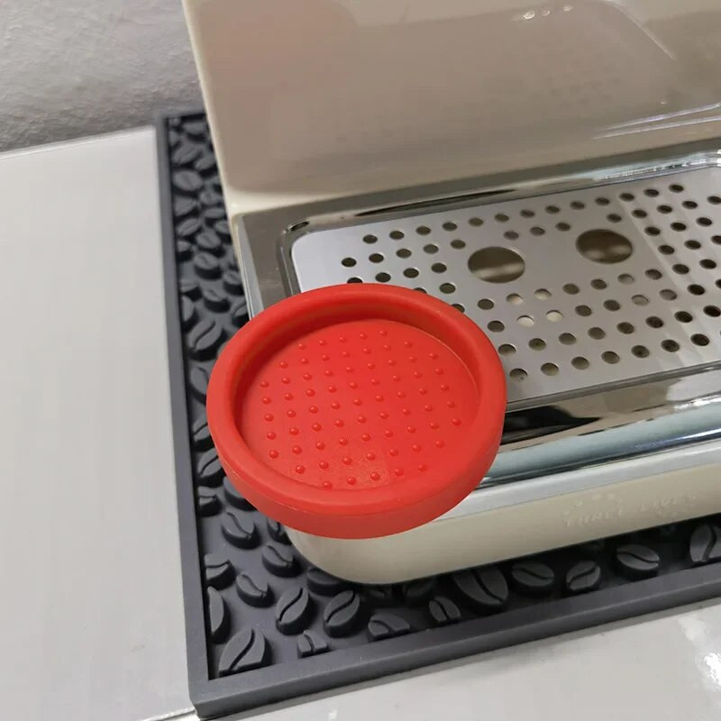 Visokokvalitetna podloga za nabijanje espresso kave promjera 6 cm Silikonska kutna podloga (bez nabijača za kavu)