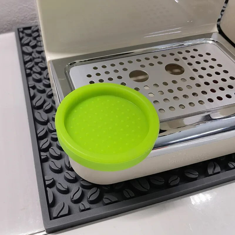 Visokokvalitetna podloga za nabijanje espresso kave promjera 6 cm Silikonska kutna podloga (bez nabijača za kavu)