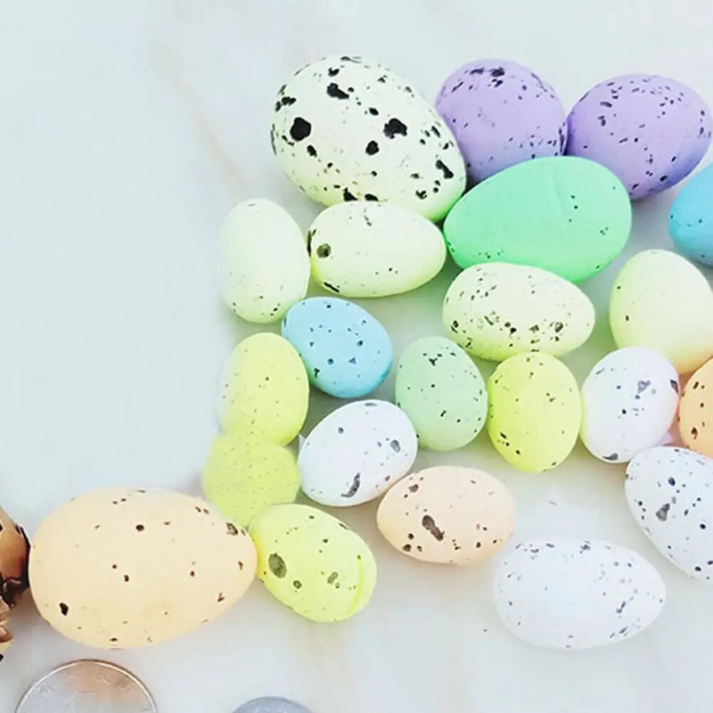 20 komada uskršnjih jaja svijetlih boja DIY netoksičnih sretnih uskršnjih jaja Dekoracija za Uskrs