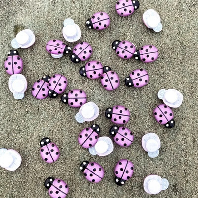 30/100db kevert gyanta katicabogár 9*13mm lapos hátú kézműves díszek gyermekajándék esküvői parti dekoráció barkács ékszer kézműves kellékek