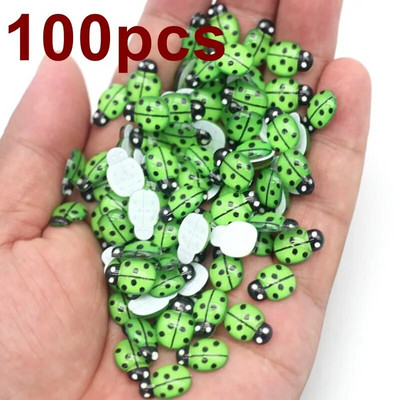 30/100db kevert gyanta katicabogár 9*13mm lapos hátú kézműves díszek gyermekajándék esküvői parti dekoráció barkács ékszer kézműves kellékek