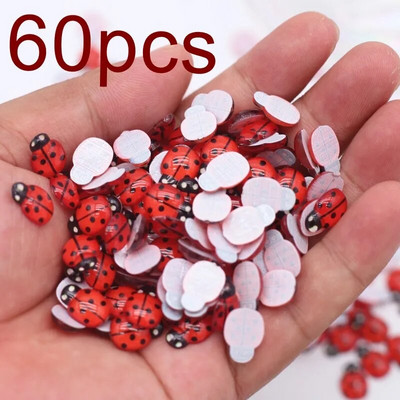 30/100db kevert gyanta katicabogár 9*13mm lapos hátú kézműves díszek gyermekajándék esküvői parti dekoráció barkács ékszer kézműves kellékek