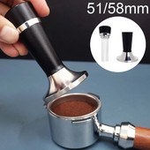 51 mm 58 mm espreso kavos maišytuvas su kavos maišytuvu, 2 viename kavos skirstytuvu ir WDT įrankiu, 6 adatomis 0,6 mm espreso kavos maišytuvu