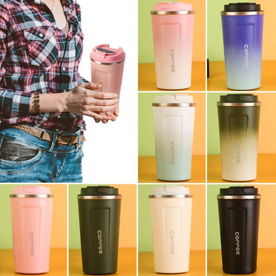 12oz 18oz Termo šalica od nehrđajućeg čelika Termo boce za kavu Izolirana čaša Copo Termico Caneca Termica Tasse Café Termo