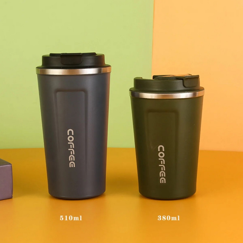 12oz 18oz Termo šalica od nehrđajućeg čelika Termo boce za kavu Izolirana čaša Copo Termico Caneca Termica Tasse Café Termo