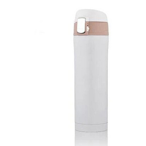 Izolirana šalica za kavu i čaj od 500 ml za održavanje topline i hladnoće Vakuumska boca za vodu od nehrđajućeg čelika 304 Termos šalica Poklopac za zaključavanje