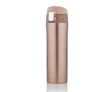 Izolirana šalica za kavu i čaj od 500 ml za održavanje topline i hladnoće Vakuumska boca za vodu od nehrđajućeg čelika 304 Termos šalica Poklopac za zaključavanje