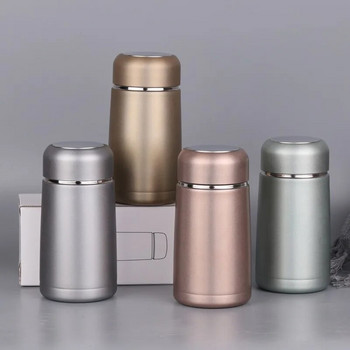 350ML мини сладко кафе вакуумни колби термос от неръждаема стомана за пътуване бутилка вода за напитки термоси чаши и чаши