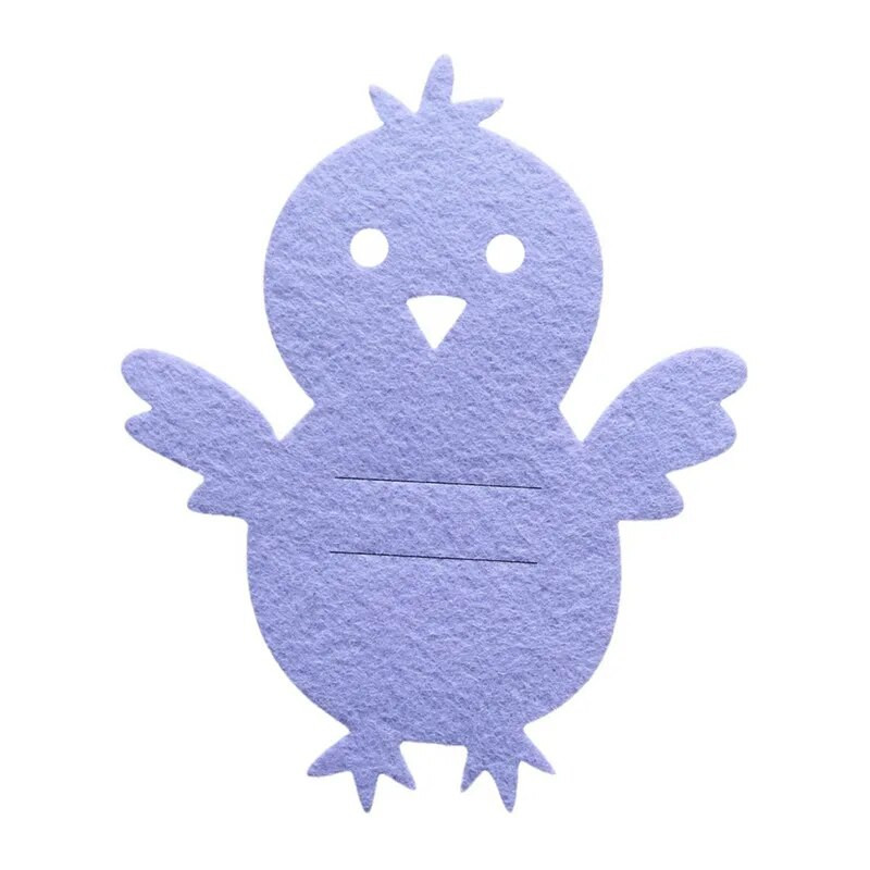 4Pcs Uskrsni nož Držač za vilicu Vreća za posuđe Netkani pilić Zec Torba za pribor za jelo Organizator Uskršnji zeko Pribor za zabavu Kućni dekor