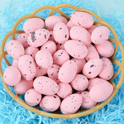 20/50 komada Višebojna mini uskršnja pjenasta jaja golubova ptičja jaja Uskrsna dekoracija Potrepštine za zabave DIY obrt Dječja igračka Poklon Uređenje doma