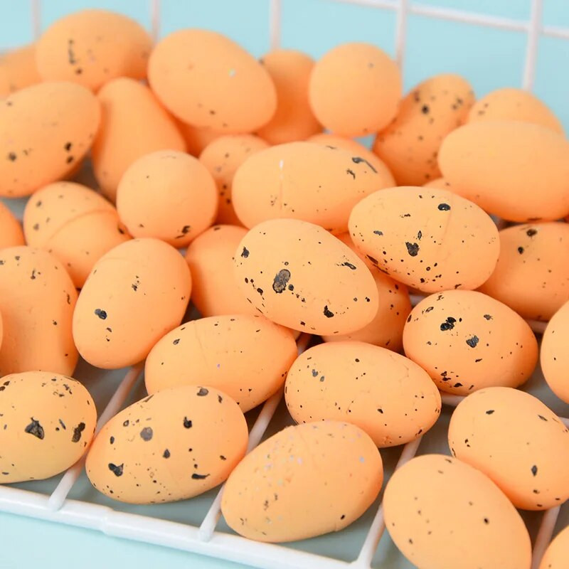 20/50 komada Višebojna mini uskršnja pjenasta jaja golubova ptičja jaja Uskrsna dekoracija Potrepštine za zabave DIY obrt Dječja igračka Poklon Uređenje doma