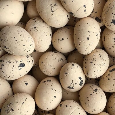 „Pasidaryk pats“ Velykų dekoravimas Natūralus rotango vainikas Velykų kiaušinių dekoravimui Vaikų Velykų vakarėlis Linksmų Velykų vakarėlio dovanos Namų reikmenys