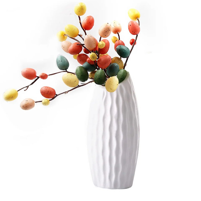 „Pasidaryk pats“ Velykų dekoravimas Natūralus rotango vainikas Velykų kiaušinių dekoravimui Vaikų Velykų vakarėlis Linksmų Velykų vakarėlio dovanos Namų reikmenys