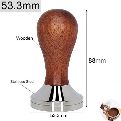 51mm Espresso Tamper 58mm Coffee Distributor Tampers 53,3mm Coffee Accessories Barista for portafilter 51/54/58mm