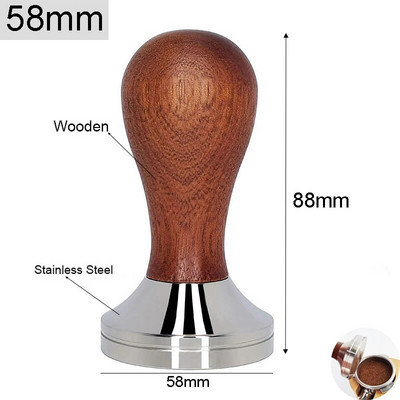 51mm Espresso Tamper 58mm Coffee Distributor Tampers 53,3mm Coffee Accessories Barista for portafilter 51/54/58mm