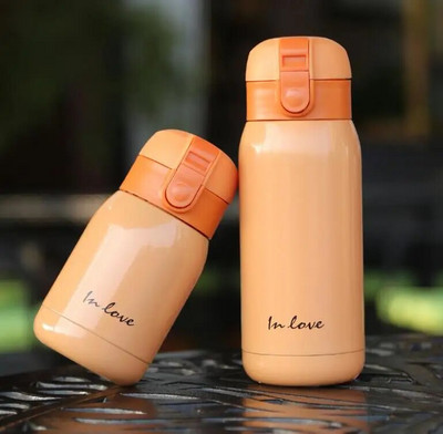 Mini studentske termosice Izolirana čaša 200ML 360ML Termosica od nehrđajućeg čelika Vakuumska boca Crtana putna šalica Garrafa Termica