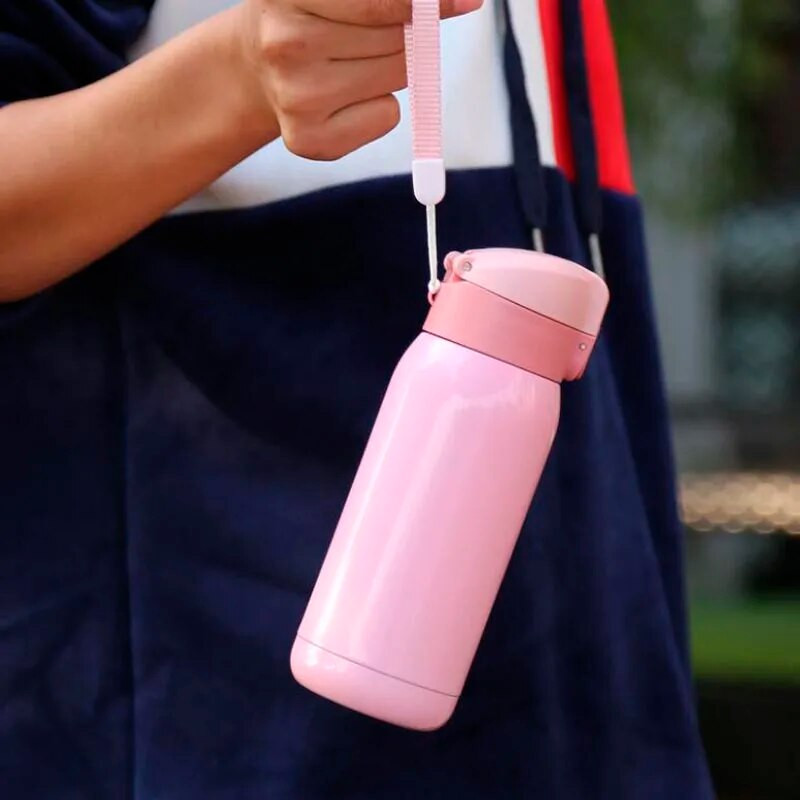 Mini studentske termosice Izolirana čaša 200ML 360ML Termosica od nehrđajućeg čelika Vakuumska boca Crtana putna šalica Garrafa Termica