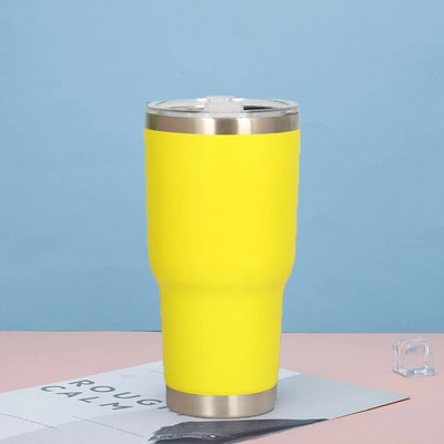30oz Yetys termosas Yetsy nerūdijančio plieno puodelis kavos puodelis su magnetiniu dangteliu Automobilinis termosas buteliukas vandens puodeliai Thermo Cup Termos
