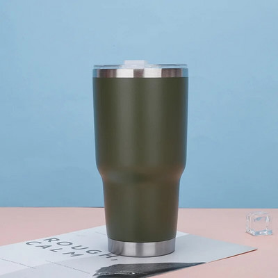 30oz Yetys termosas Yetsy nerūdijančio plieno puodelis kavos puodelis su magnetiniu dangteliu Automobilinis termosas buteliukas vandens puodeliai Thermo Cup Termos