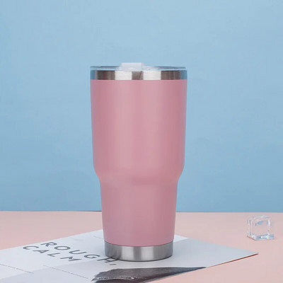 30oz Yetys termosas Yetsy nerūdijančio plieno puodelis kavos puodelis su magnetiniu dangteliu Automobilinis termosas buteliukas vandens puodeliai Thermo Cup Termos