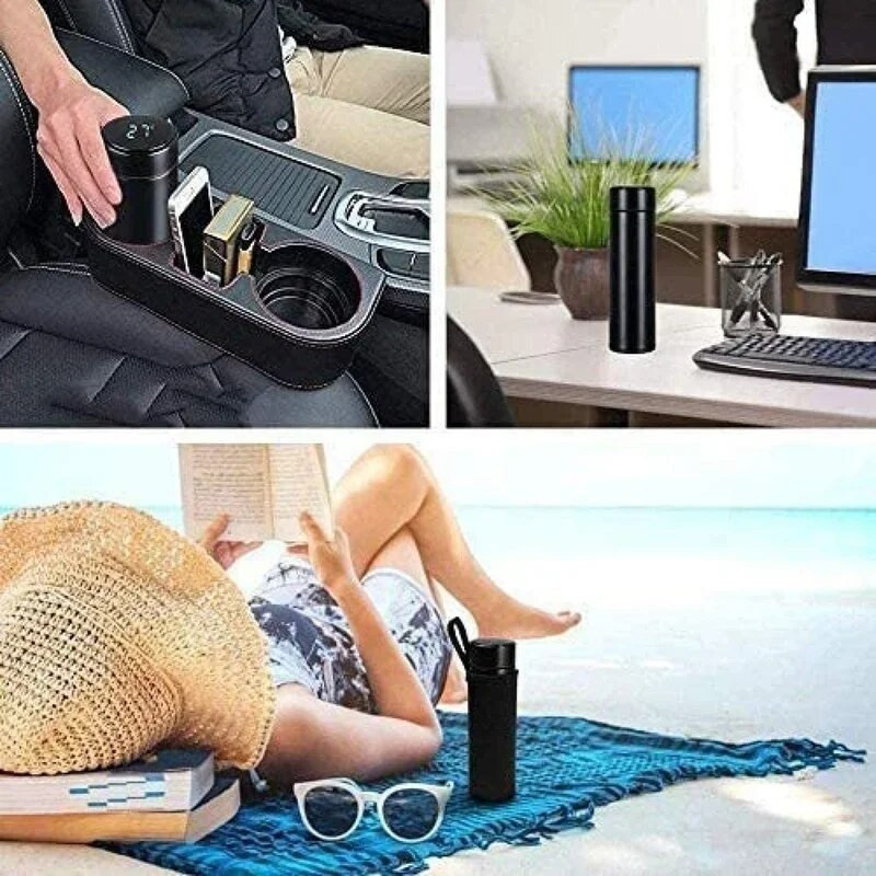 500 ml termos boca od nehrđajućeg čelika vakuumska boca s filtrom za čaj Održavanje topline čaša hladne vode vakuumska šalica putna termo šalica