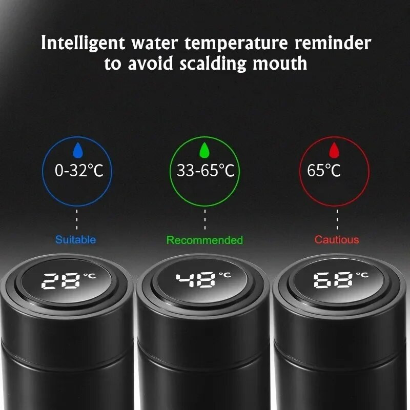 500 ml termos boca od nehrđajućeg čelika vakuumska boca s filtrom za čaj Održavanje topline čaša hladne vode vakuumska šalica putna termo šalica