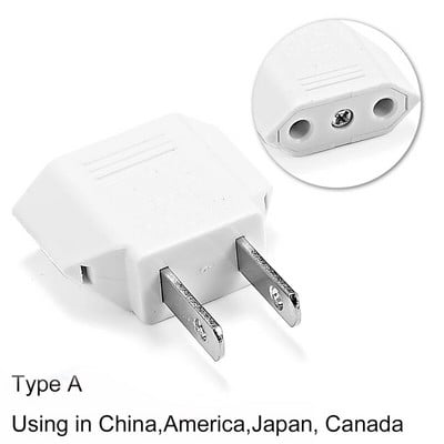 SAD Japan Kina Putni utikač Adapter Europska EU u SAD JP Strujni adapter Električni utikač Pretvarač Utičnice Utičnica za AC punjač