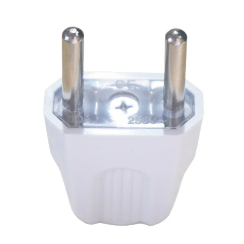 EU Europska 2-pinska AC električna struja Muški utikač Ženska utičnica Adapter za utičnicu Adapterska žica Konektor za produžni kabel koji se može ponovno ožičiti