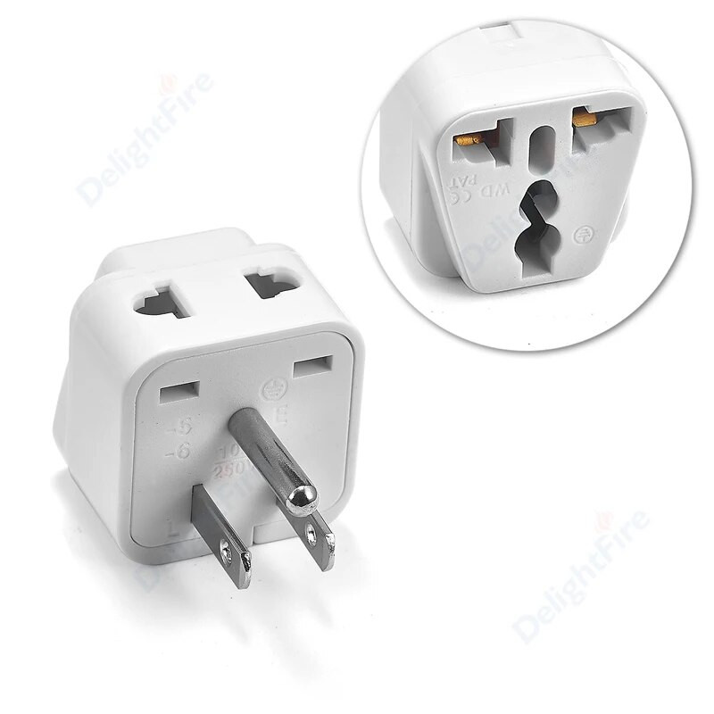 USA Elektromos Adapter Univerzális AU UK EU-US Utazási hálózati váltóáram átalakító Amerikai japán Dugaszadapter Kimenet elektromos aljzat