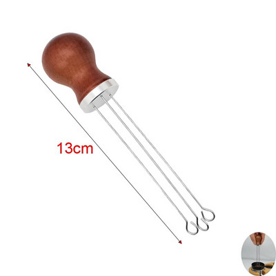 51mm/53mm/58mm Black Coffee Tamper Espresso Tamper Portafilter Powder Hammer Tools Accesorios Dosing Ring