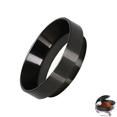 51mm/53mm/58mm Black Coffee Tamper Espresso Tamper Portafilter Powder Hammer Tools Accesorios Dosing Ring