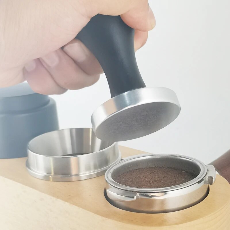 51 mm/53 mm/58 mm Nabijač za crnu kavu Espresso nabijač Portafilter Prašak Čekić Alati Dodaci Prsten za doziranje