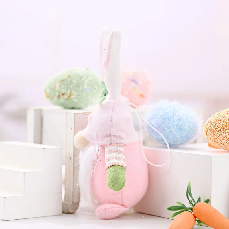 2023 Uskrsni patuljasti zec Lutke Zec Zeko Viseći privjesci Jaja Party Sretan Uskrs Dekoracija za zabavu Dječji dar Uskrsni darovi Naklon