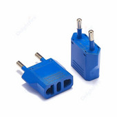ES kištuko adapteris iš JAV į ES elektros lizdą CN MX Kanada Amerikos į ES Euro kintamosios srovės lizdas C tipas Maitinimo įkroviklio kištuko keitiklis