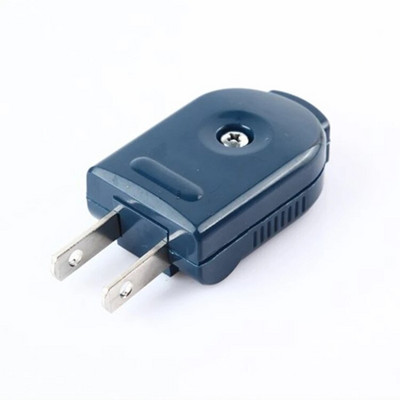 90 fokos forgatható tápcsatlakozó és aljzat, amerikai csatlakozás két lapos lábcsatlakozóval 2201/2202 American Standard Két lapos indust